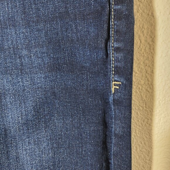 FRAME Le Skinny de Jeanne Crop Jeans Dark Wash size 29 - Picture 5 of 15